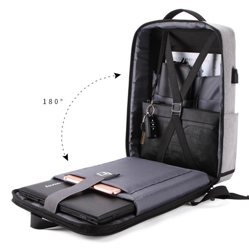 UrbanGuard Hard‑Shell Backpack
