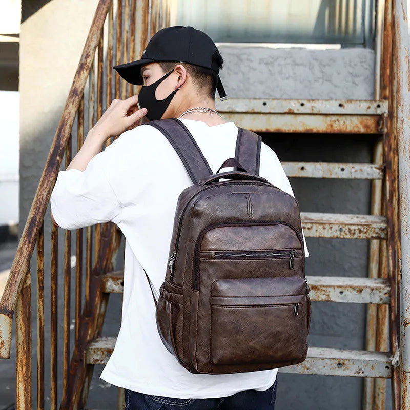 Atelier PU Laptop Backpack