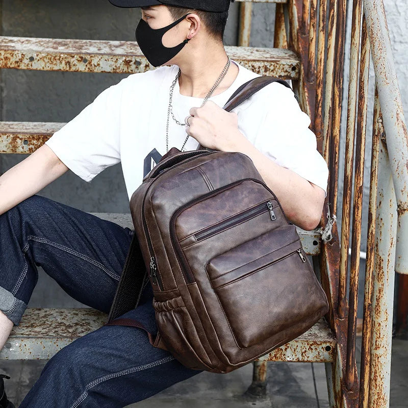 Atelier PU Laptop Backpack