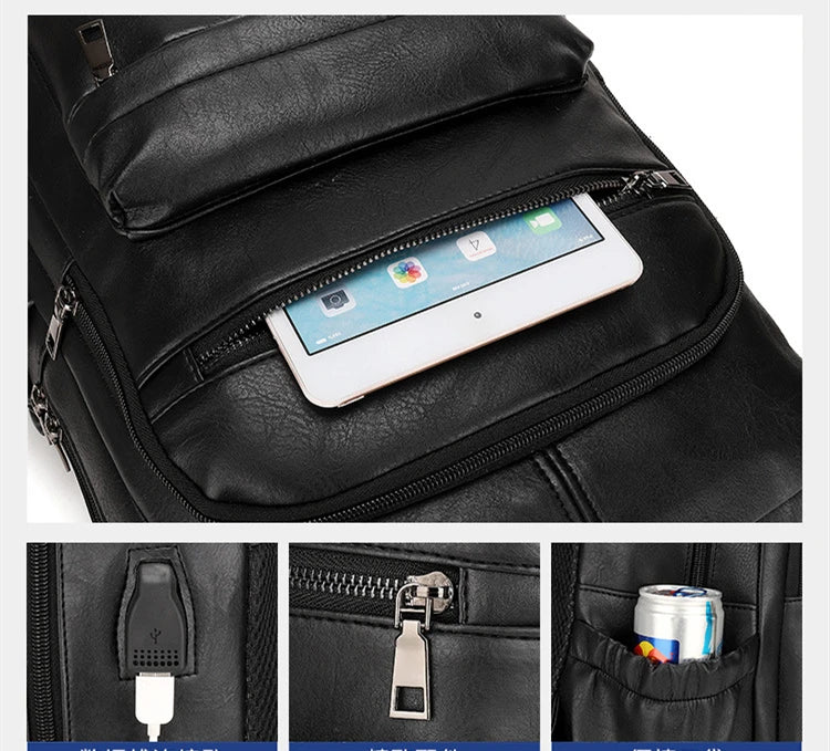 Atelier PU Laptop Backpack