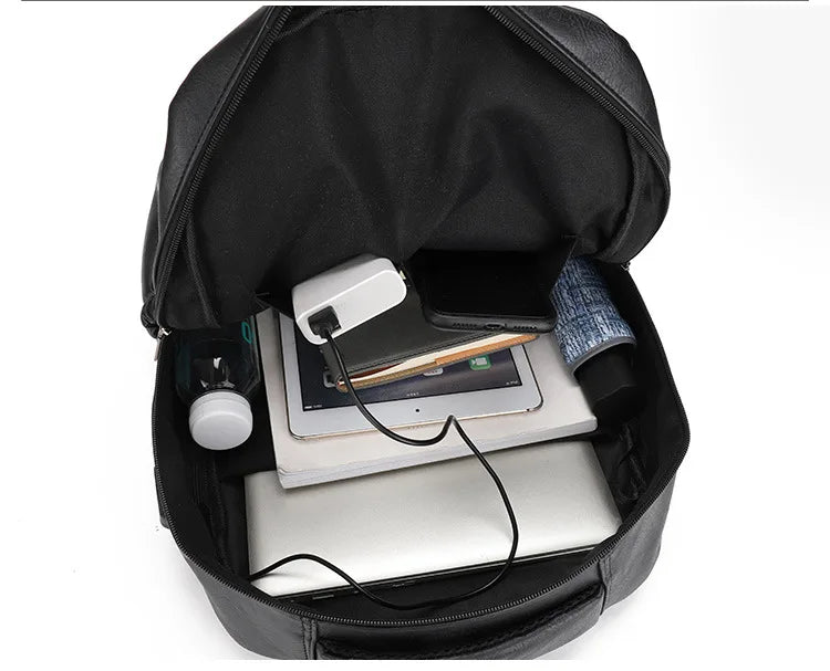 Atelier PU Laptop Backpack