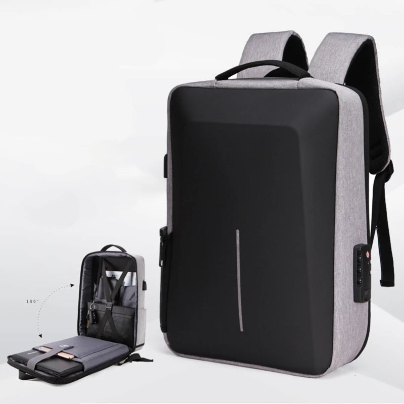 UrbanGuard Hard‑Shell Backpack