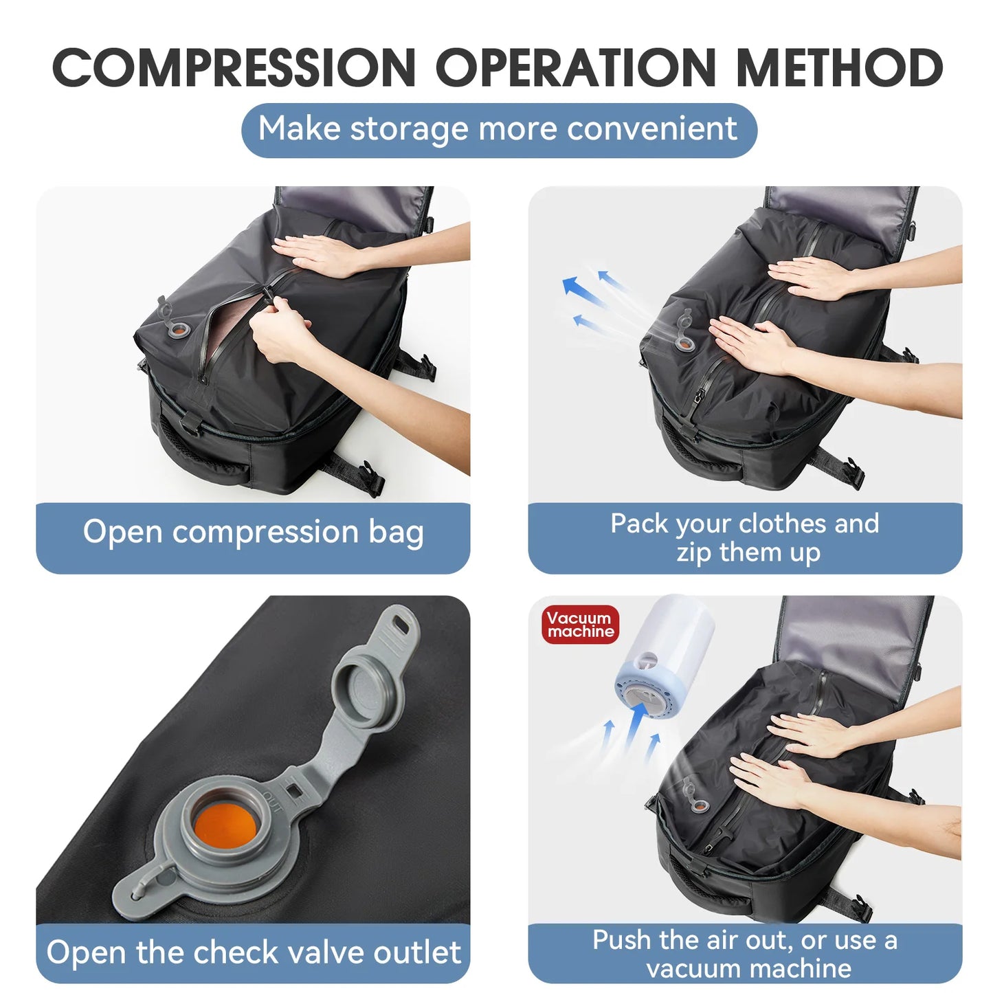 VacuumFlux Backpack