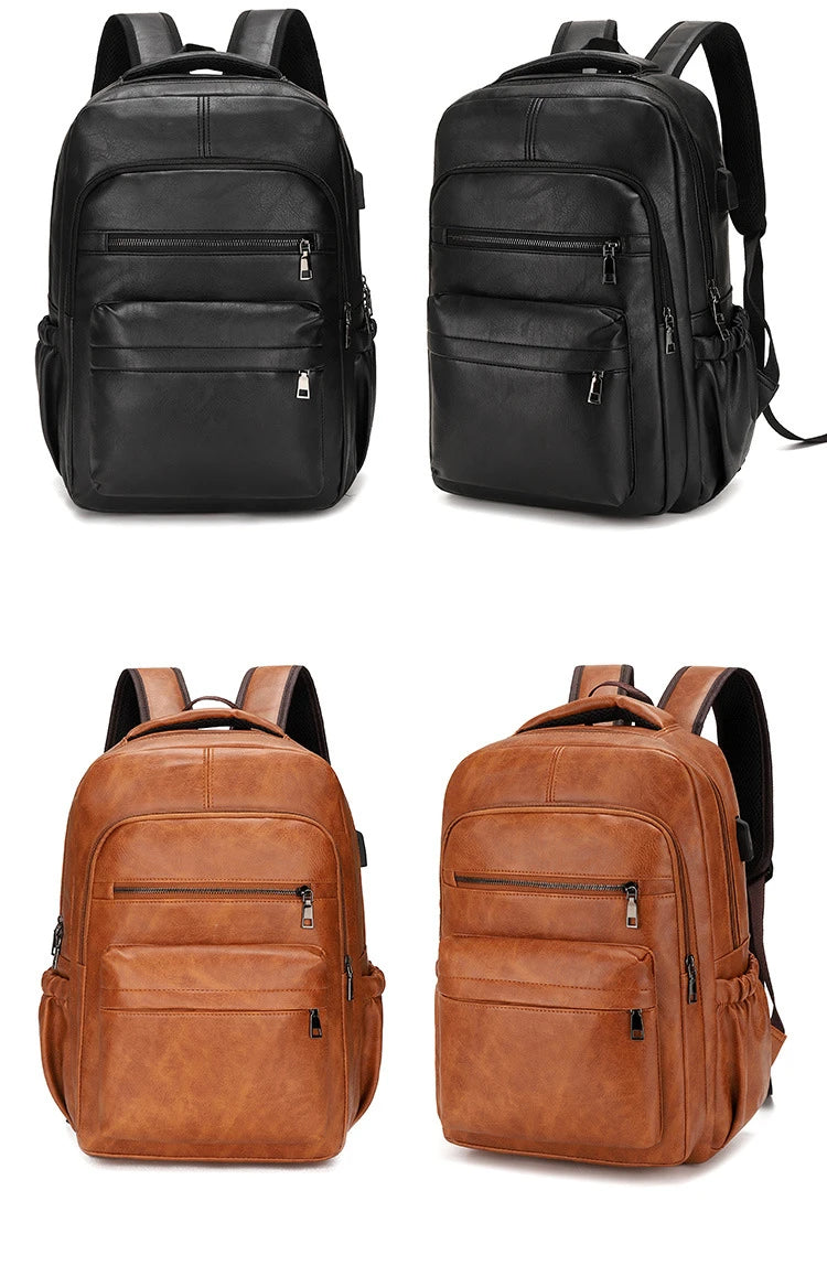 Atelier PU Laptop Backpack