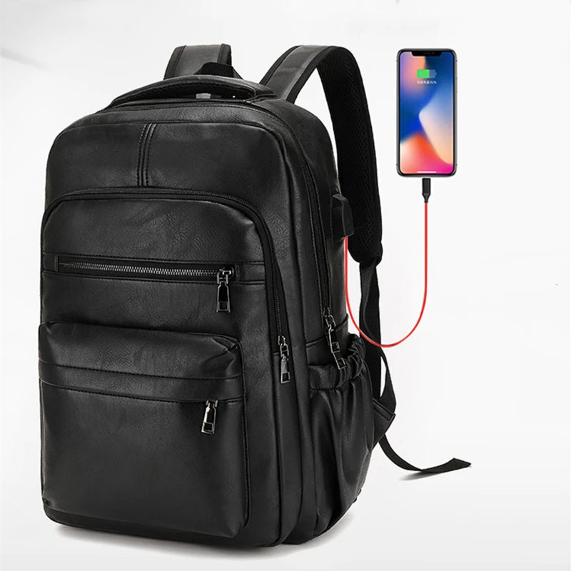 Atelier PU Laptop Backpack