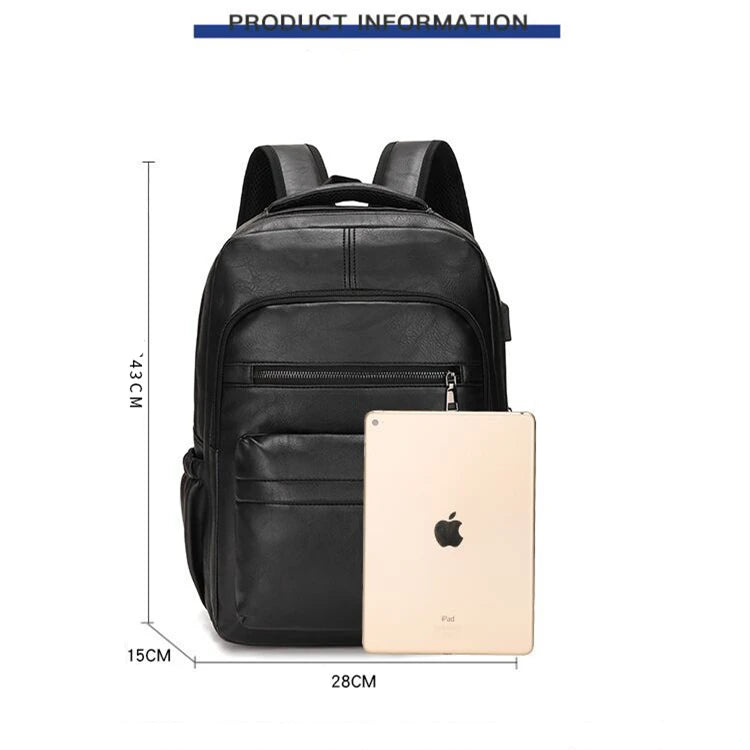 Atelier PU Laptop Backpack