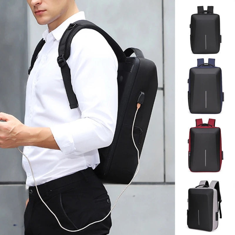 UrbanGuard Hard‑Shell Backpack