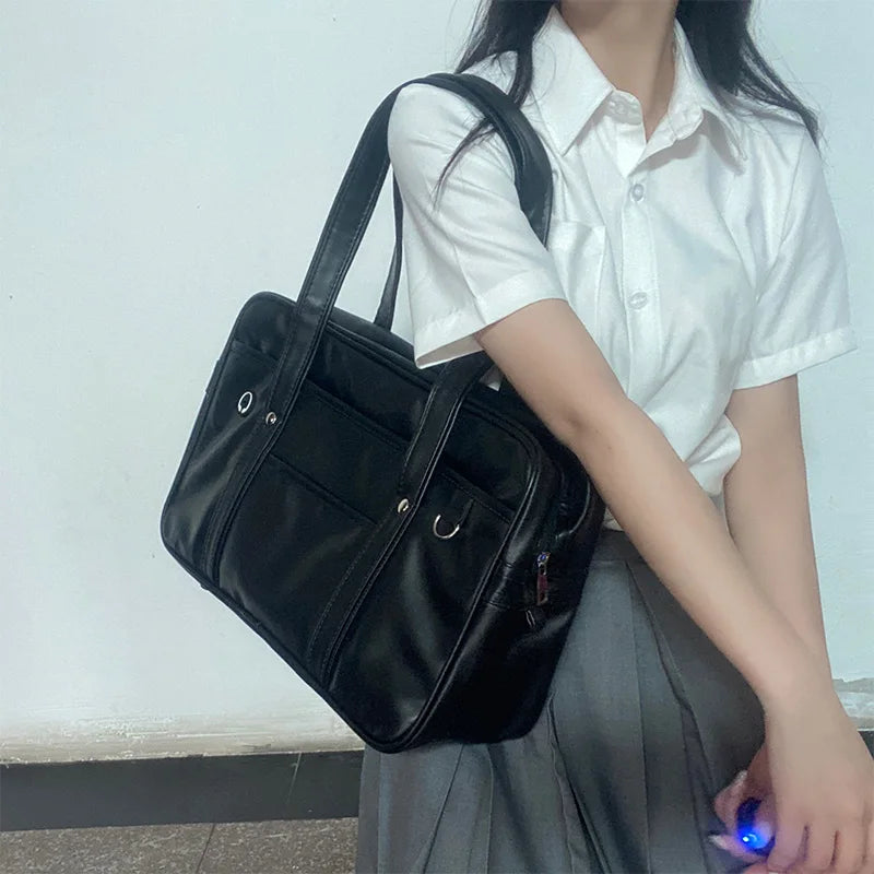 Voyageur Leather Shoulder Bag