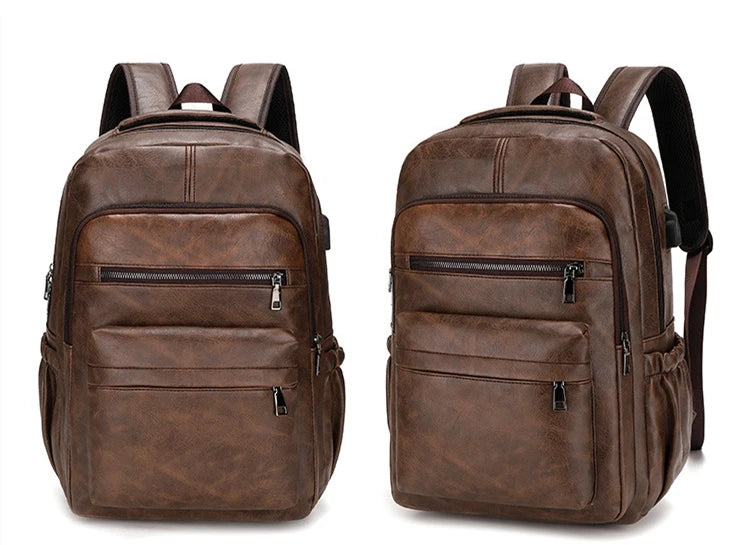 Atelier PU Laptop Backpack
